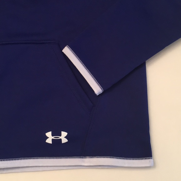 Under Armour Big Girls Fleece Youth Hoodie - Picture 6 of 8